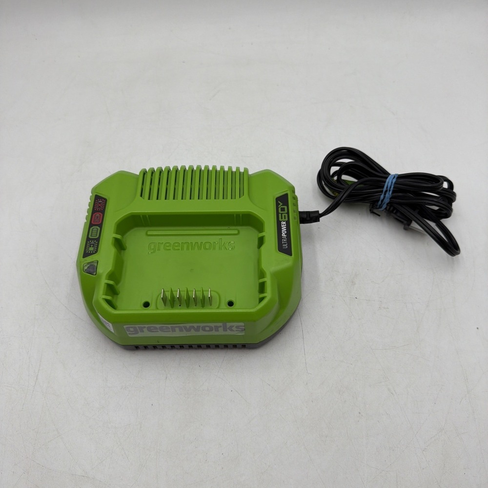 Greenworks Pro 60v Ultrapower Lithium Battery Charger CAC801 Tested